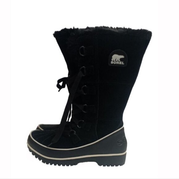SOREL | Tivoli High II Shell Boots black sz 6 - Picture 1 of 5